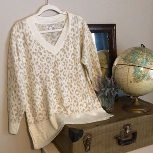Nine West L sparkle sweater